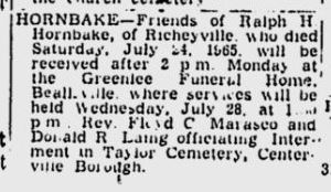 funeral notice
